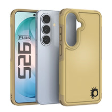 Load image into Gallery viewer, PunkCase Galaxy S26+ Plus Case, [Spartan 2.0 Series] Clear Rugged Heavy Duty Cover [Yellow]
