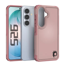 Load image into Gallery viewer, PunkCase Galaxy S26 Case, [Spartan 2.0 Series] Clear Rugged Heavy Duty Cover [Pink]

