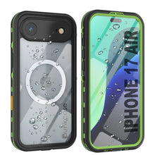 Load image into Gallery viewer, iPhone 17 Air Waterproof IP68 Case, Punkcase [Light green] [StudStar Series] [Slim Fit] [Dirtproof]
