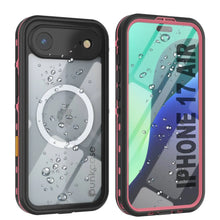 Load image into Gallery viewer, iPhone 17 Air Waterproof IP68 Case, Punkcase [Pink] [StudStar Series] [Slim Fit] [Dirtproof]
