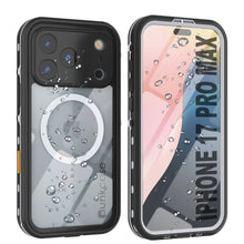 Load image into Gallery viewer, iPhone 17 Pro Max Waterproof IP68 Case, Punkcase [Clear] [StudStar Series] [Slim Fit] [Dirtproof]
