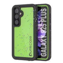 Load image into Gallery viewer, Galaxy S25+ Plus Waterproof Case PunkCase StudStar Light Green Thin 6.7ft Underwater IP68 ShockProof

