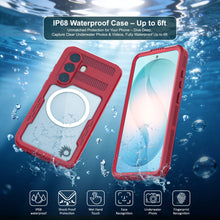 Load image into Gallery viewer, Galaxy S26 Waterproof Case [Alpine 2.0 Series] [Slim Fit] [IP68 Certified] [Shockproof] [Red]
