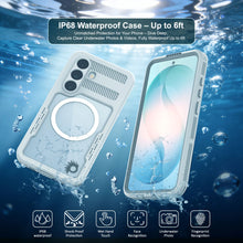 Load image into Gallery viewer, Galaxy S26 Waterproof Case [Alpine 2.0 Series] [Slim Fit] [IP68 Certified] [Shockproof] [White]
