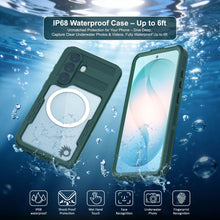 Load image into Gallery viewer, Galaxy S26 Waterproof Case [Alpine 2.0 Series] [Slim Fit] [IP68 Certified] [Shockproof] [Green]
