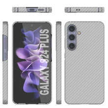 Load image into Gallery viewer, Galaxy S24 Plus Case, Punkcase CarbonShield, Heavy Duty &amp; Ultra Thin Cover [shockproof][non slip] [White]
