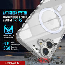Load image into Gallery viewer, Punkcase iPhone 17 Magnetic Wireless Charging Case [ClearMag Series][Clear]
