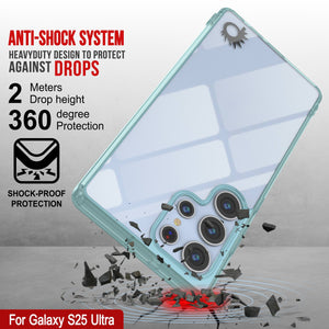 Galaxy S25 Ultra Case [Clear Acrylic Series] [Non-Slip] For Galaxy S25 Ultra [Teal]