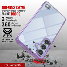 Load image into Gallery viewer, Galaxy S25 Case [Clear Acrylic Series] [Non-Slip] For Galaxy S25 [Purple]
