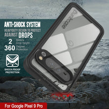 Load image into Gallery viewer, Google Pixel 9 Pro Waterproof Case, Punkcase [Extreme Series] Armor Cover W/ Built In Screen Protector [Light Green]
