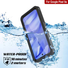 Load image into Gallery viewer, Google Pixel 9a Waterproof Case, Punkcase [Extreme Series] Armor Cover W/ Built In Screen Protector [Black]
