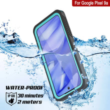 Load image into Gallery viewer, Google Pixel 9a Waterproof Case, Punkcase [Extreme Series] Armor Cover W/ Built In Screen Protector [Teal]
