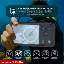 Load image into Gallery viewer, iPhone 17 Pro Max Waterproof Case, Punkcase [Extreme Series] Armor Cover W/ Built In Screen Protector [White]
