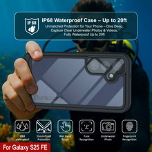 Load image into Gallery viewer, Galaxy S25 FE Water/ Shockproof [Extreme Series] With Screen Protector Case [Black]
