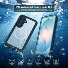Load image into Gallery viewer, Galaxy S26 Waterproof Case, Punkcase [Extreme Mag Series] Armor Cover W/ Built In Screen Protector [Teal]
