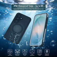 Load image into Gallery viewer, Galaxy S26 Plus Waterproof Case [Kickstud 2.0 Series] Protective IP68 Cover W/Screen Protector &amp; Kickstand [White]
