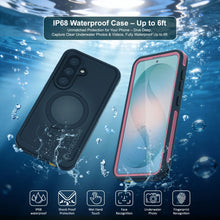 Load image into Gallery viewer, Galaxy S26 Plus Waterproof Case [Kickstud 2.0 Series] Protective IP68 Cover W/Screen Protector &amp; Kickstand [Pink]
