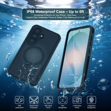 Load image into Gallery viewer, Galaxy S26 Plus Waterproof Case [Kickstud 2.0 Series] Protective IP68 Cover W/Screen Protector &amp; Kickstand [Black]
