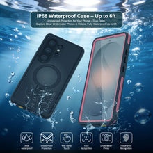 Load image into Gallery viewer, Galaxy S26 Ultra Waterproof Case [Kickstud 2.0 Series] Protective IP68 Cover W/Screen Protector &amp; Kickstand [Pink]
