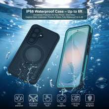 Load image into Gallery viewer, Galaxy S26 Waterproof Case [Kickstud 2.0 Series] Protective IP68 Cover W/Screen Protector &amp; Kickstand [Teal]
