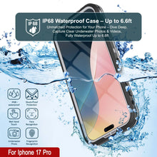 Load image into Gallery viewer, iPhone 17 Pro Waterproof IP68 Case, Punkcase [White] [StudStar Series] [Slim Fit] [Dirtproof]
