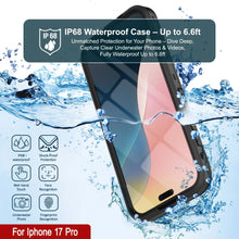 Load image into Gallery viewer, iPhone 17 Pro Waterproof IP68 Case, Punkcase [Black] [StudStar Series] [Slim Fit]
