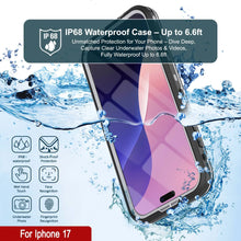 Load image into Gallery viewer, iPhone 17 Waterproof IP68 Case, Punkcase [Clear] [StudStar Series] [Slim Fit] [Dirtproof]

