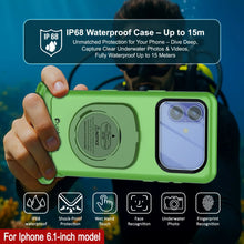 Load image into Gallery viewer, Punkcase Universal 2.0 Waterproof Phone Case for 6.1–6.3&quot; [Green]
