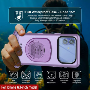 Punkcase Universal 2.0 Waterproof Phone Case for 6.1–6.3" [Pink]