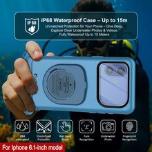 Load image into Gallery viewer, Punkcase Universal 2.0 Waterproof Phone Case for 6.1–6.3&quot; [Blue]
