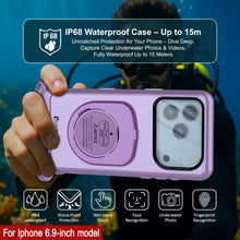 Load image into Gallery viewer, Punkcase Universal 2.0 Waterproof Phone Case for 6.7–6.9&quot; [Pink]
