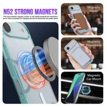 Load image into Gallery viewer, Punkcase iPhone 17 Air Magnetic Wireless Charging Case [ClearMag Series][Teal]
