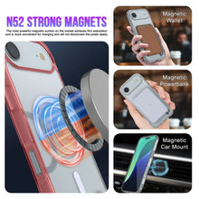 Load image into Gallery viewer, Punkcase iPhone 17 Air Magnetic Wireless Charging Case [ClearMag Series][Red]

