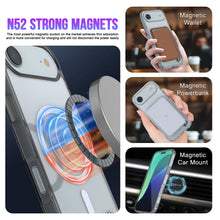 Load image into Gallery viewer, Punkcase iPhone 17 Air Magnetic Wireless Charging Case [ClearMag Series][Black]
