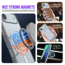 Load image into Gallery viewer, Punkcase iPhone 17 Air Magnetic Wireless Charging Case [ClearMag Series][Silver]
