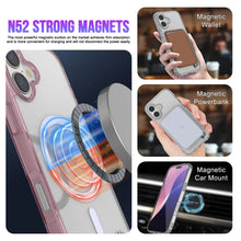 Load image into Gallery viewer, Punkcase iPhone 17 Magnetic Wireless Charging Case [ClearMag Series][Rose]
