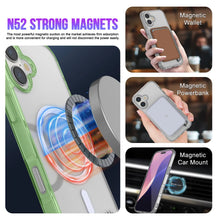 Load image into Gallery viewer, Punkcase iPhone 17 Magnetic Wireless Charging Case [ClearMag Series][Green]
