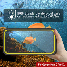 Load image into Gallery viewer, Google Pixel 9 Pro XL Waterproof Case, Punkcase [Extreme Series] Armor Cover W/ Built In Screen Protector [Yellow]
