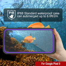 Load image into Gallery viewer, Google Pixel 9  Waterproof Case, Punkcase [Extreme Series] Armor Cover W/ Built In Screen Protector [Purple]
