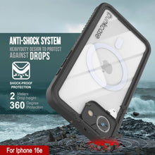 Load image into Gallery viewer, iPhone 16e  Waterproof Case, Punkcase [Extreme Mag Series] Armor Cover W/ Built In Screen Protector [Purple]
