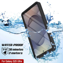 Load image into Gallery viewer, Galaxy S25 Ultra Water/ Shockproof [Extreme Series] With Screen Protector Case [Black]
