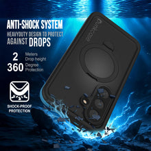 Load image into Gallery viewer, Galaxy S26 Plus Waterproof Case [Kickstud 2.0 Series] Protective IP68 Cover W/Screen Protector &amp; Kickstand [Blue]

