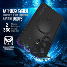 Load image into Gallery viewer, Galaxy S26 Ultra Waterproof Case [Kickstud 2.0 Series] Protective IP68 Cover W/Screen Protector &amp; Kickstand [Purple]
