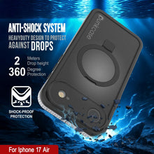 Load image into Gallery viewer, iPhone 17 Air Waterproof Case [Kickstud 2.0 Series] Protective IP68 Cover W/Screen Protector &amp; Kickstand [White]
