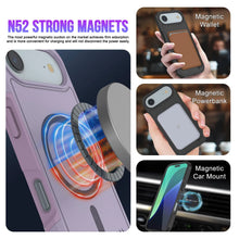 Load image into Gallery viewer, PunkCase iPhone 17 Air Case, [Spartan 2.0 Series] Clear Rugged Heavy Duty Cover W/Built in Screen Protector [lilac]
