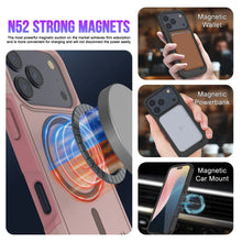 Load image into Gallery viewer, PunkCase iPhone 17 Pro Max Case, [Spartan 2.0 Series] Clear Rugged Heavy Duty Cover W/Built in Screen Protector [pink]
