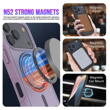 Load image into Gallery viewer, PunkCase iPhone 17 Pro Case, [Spartan 2.0 Series] Clear Rugged Heavy Duty Cover W/Built in Screen Protector [lilac]
