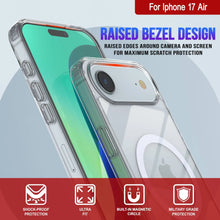 Load image into Gallery viewer, Punkcase iPhone 17 Air Magnetic Wireless Charging Case [ClearMag Series][Clear]
