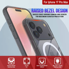 Load image into Gallery viewer, Punkcase iPhone 17 Pro Max Magnetic Wireless Charging Case [ClearMag Series][Silver]
