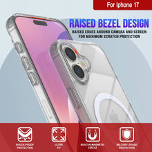 Load image into Gallery viewer, Punkcase iPhone 17 Magnetic Wireless Charging Case [ClearMag Series][Clear]
